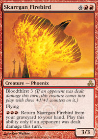 Skarrgan Firebird (Guildpact) Light Play Foil