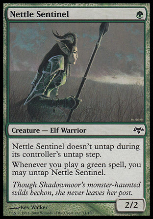 Nettle Sentinel (Eventide) Near Mint Foil
