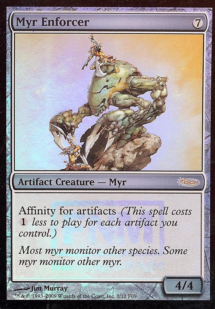 Myr Enforcer (FNM) (Promotional Cards) Near Mint