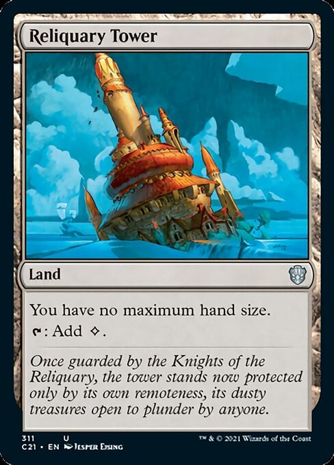 Reliquary Tower (Commander 2021 Strixhaven) Near Mint
