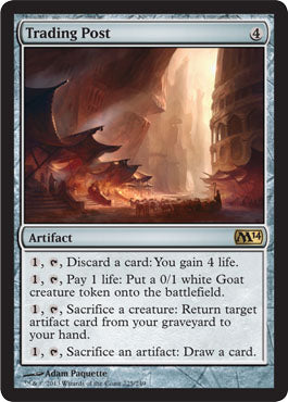 Trading Post (Magic 2014 Core Set) Near Mint Foil