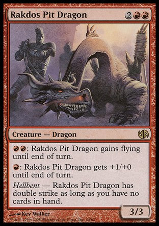 Rakdos Pit Dragon (Duel Decks: Jace vs Chandra) Light Play