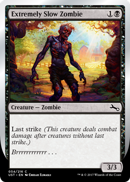 Extremely Slow Zombie (Unstable) Near Mint