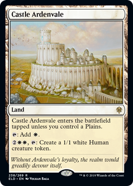 Castle Ardenvale (Throne of Eldraine) Near Mint Foil