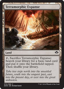 Terramorphic Expanse (Duel Decks: Speed vs Cunning) Near Mint