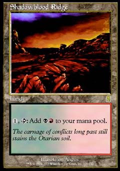 Shadowblood Ridge (Odyssey) Near Mint