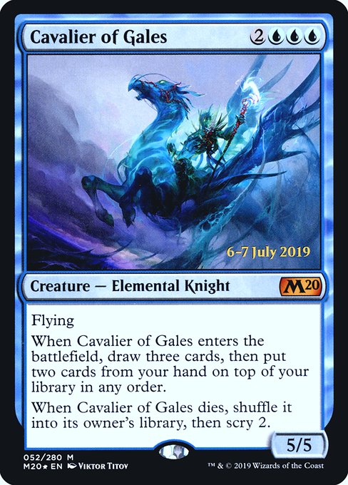 Cavalier of Gales (Prerelease) (Promotional Cards) Near Mint Foil