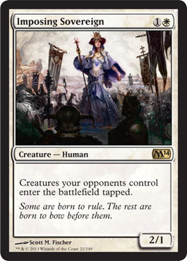 Imposing Sovereign (Magic 2014 Core Set) Near Mint Foil