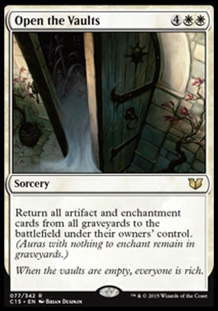 Open the Vaults (Commander 2015) Near Mint