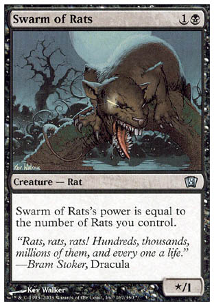 Swarm of Rats (8th Edition) Near Mint Foil