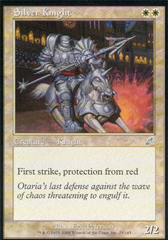 Silver Knight (Scourge) Light Play Foil