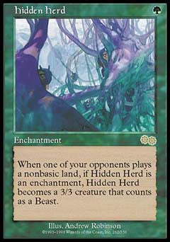 Hidden Herd (Urza's Saga) Good