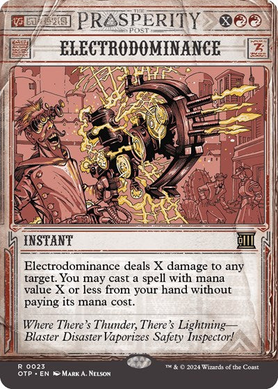 Electrodominance (Outlaws of Thunder Junction: Breaking News) Near Mint