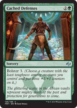 Cached Defenses (Fate Reforged) Near Mint