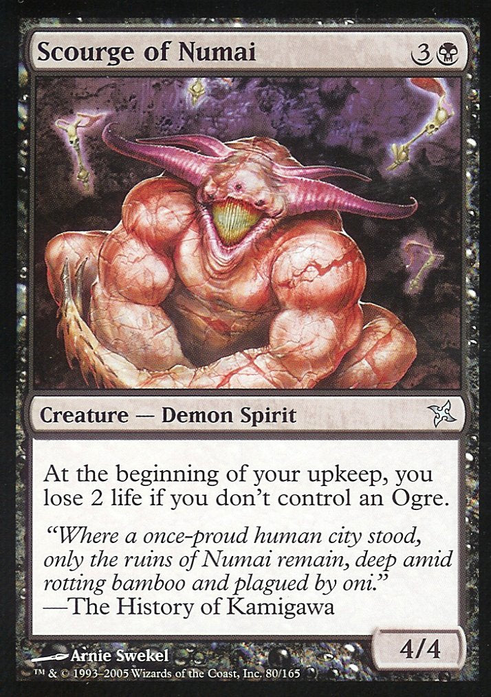 Scourge of Numai (Betrayers of Kamigawa) Near Mint Foil