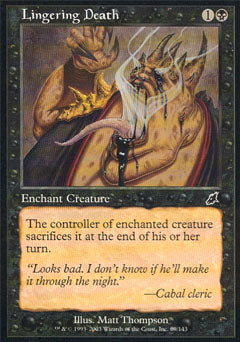 Lingering Death (Scourge) Near Mint Foil