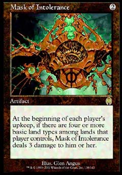 Mask of Intolerance (Apocalypse) Near Mint