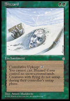 Blizzard (Ice Age) Near Mint