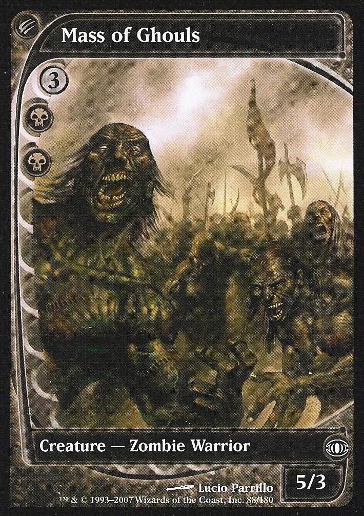 Mass of Ghouls (Futuresight) Near Mint Foil