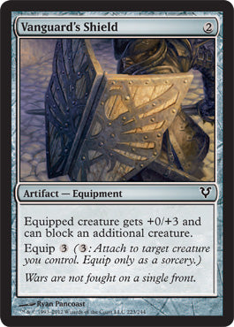 Vanguard's Shield (Avacyn Restored) Near Mint Foil