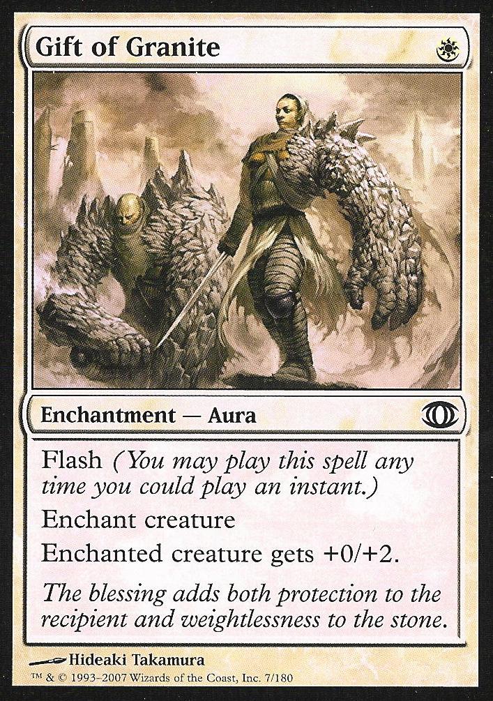 Gift of Granite (Futuresight) Near Mint Foil