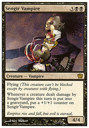 Sengir Vampire (9th Edition) Near Mint Foil
