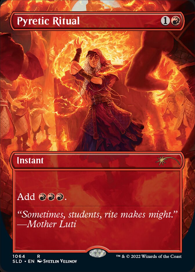 Pyretic Ritual (Secret Lair) Near Mint
