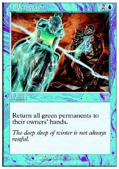 Hibernation (7th Edition) Near Mint Foil