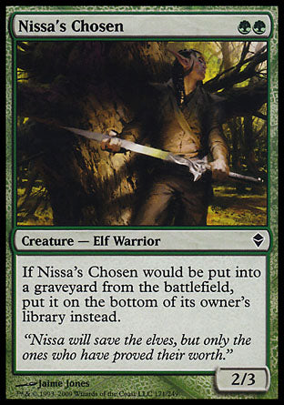 Nissa's Chosen (Zendikar) Near Mint