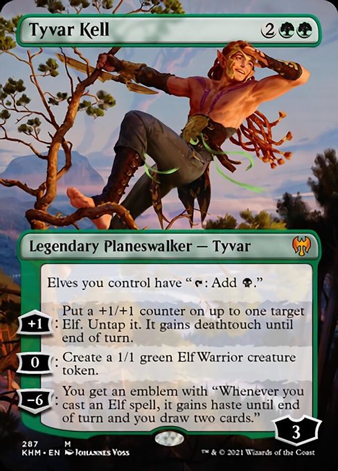 Tyvar Kell (Borderless) (Kaldheim) Near Mint