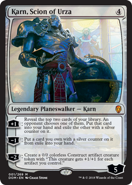 Karn, Scion of Urza (Dominaria) Near Mint