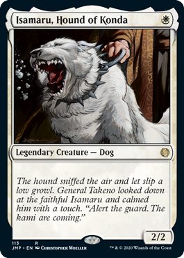 Isamaru, Hound of Konda (Jumpstart) Near Mint