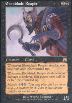 Ebonblade Reaper (Onslaught) Light Play Foil
