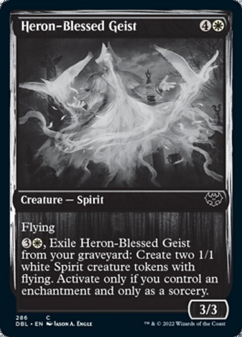Heron-Blessed Geist (Innistrad: Double Feature) Near Mint