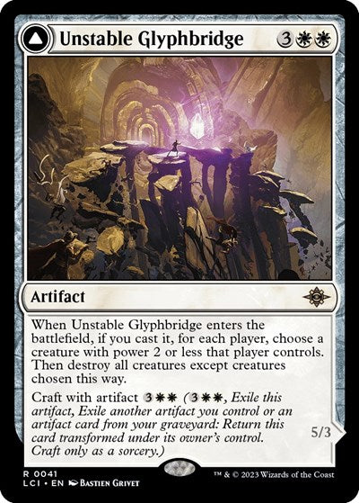 Unstable Glyphbridge (The Lost Caverns of Ixalan) Near Mint