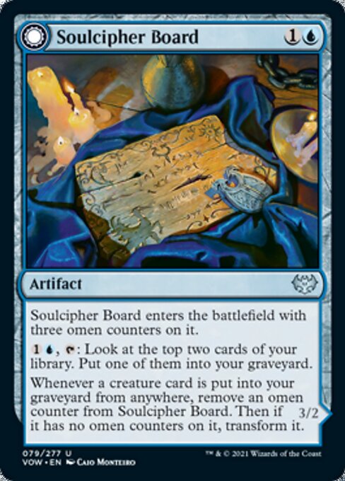 Soulcipher Board / Cipherbound Spirit (Innistrad: Crimson Vow) Near Mint