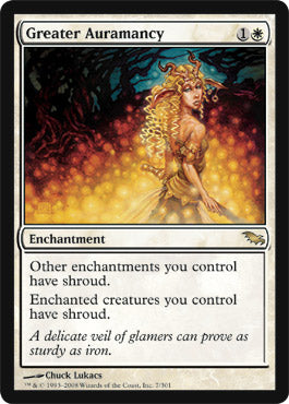 Greater Auramancy (Shadowmoor) Near Mint Foil