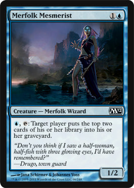Merfolk Mesmerist (Magic 2012 Core Set) Near Mint Foil