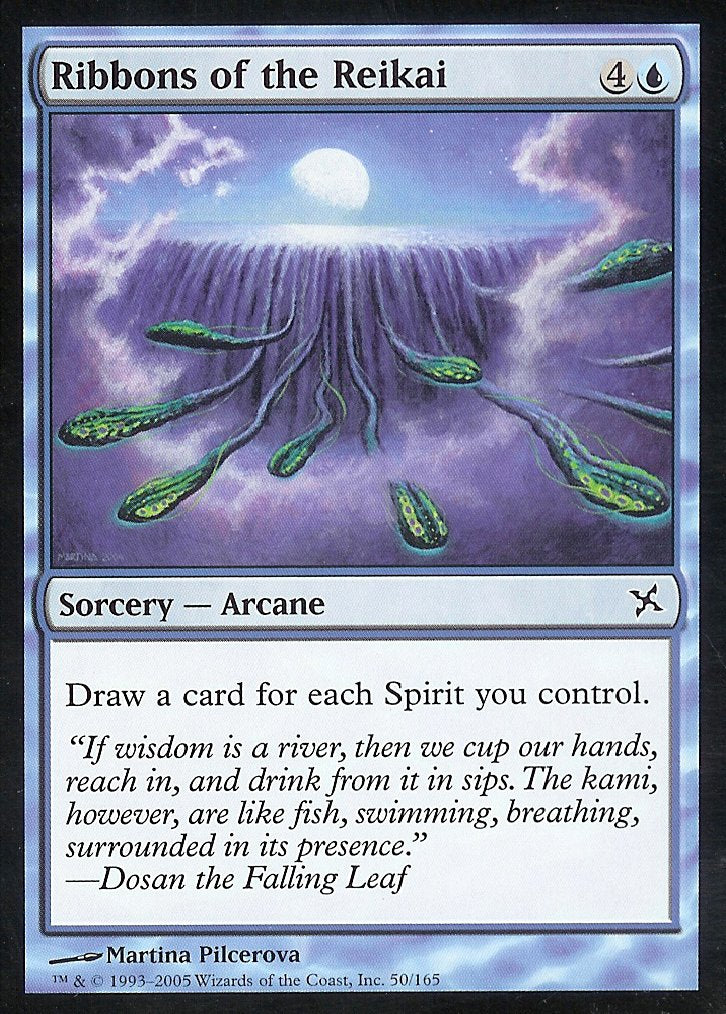 Ribbons of the Reikai (Betrayers of Kamigawa) Near Mint Foil
