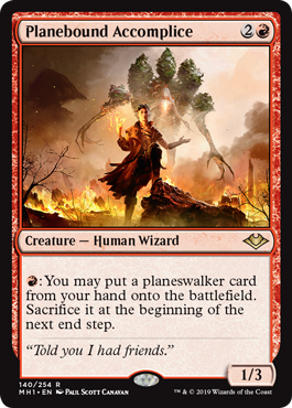 Planebound Accomplice (Modern Horizons) Near Mint Foil