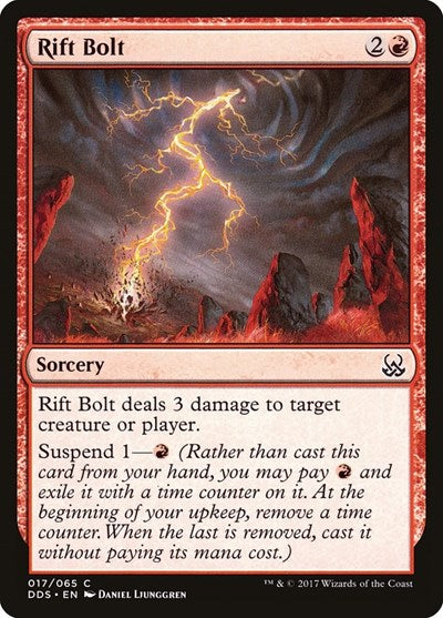 Rift Bolt (Duel Decks: Mind vs Might) Near Mint
