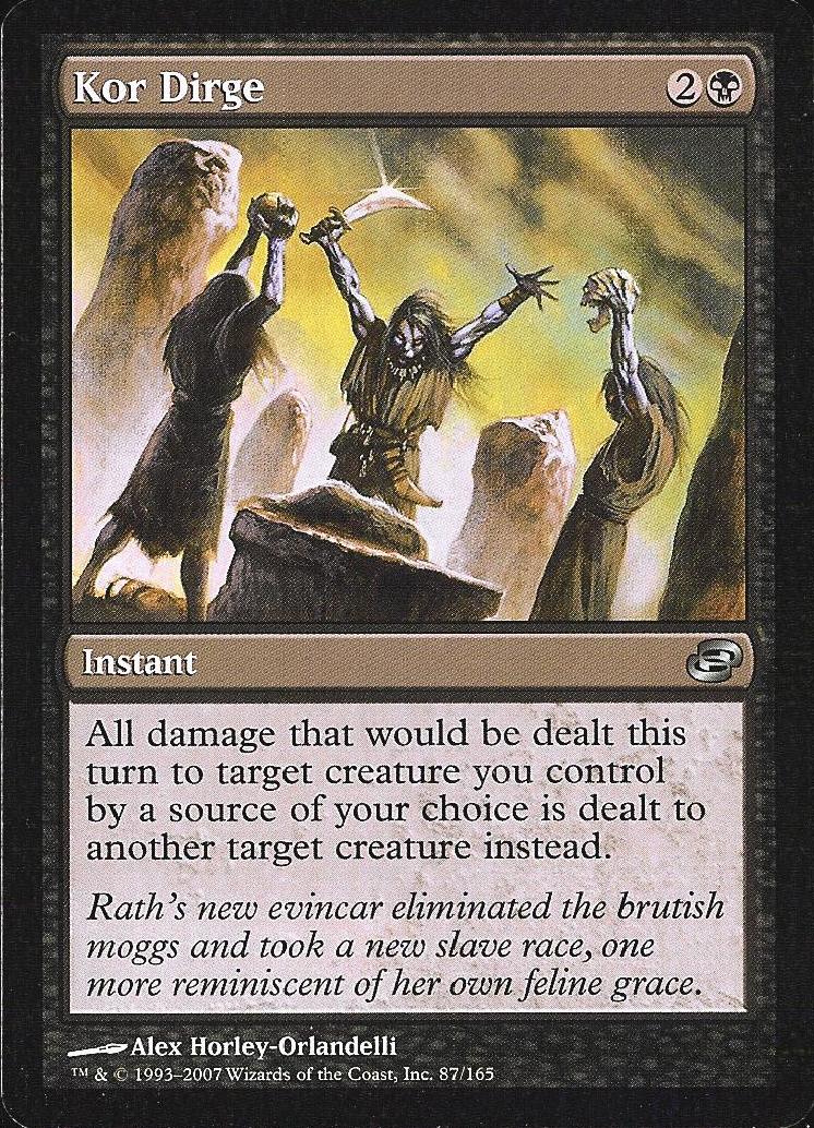 Kor Dirge (Planar Chaos) Near Mint Foil