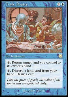 Trade Routes (Mercadian Masques) Light Play