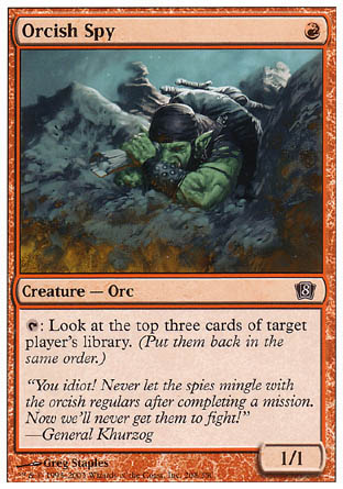 Orcish Spy (8th Edition) Near Mint