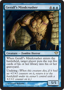 Geralf's Mindcrusher (Dark Ascension) Near Mint Foil