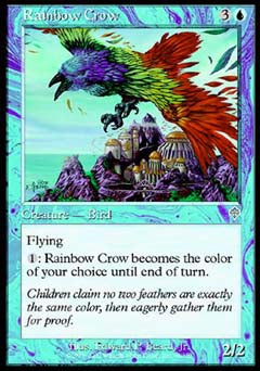 Rainbow Crow (Invasion) Near Mint