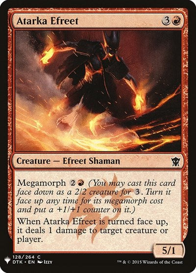 Atarka Efreet (Mystery Booster) Near Mint