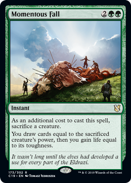 Momentous Fall (Commander 2019) Near Mint