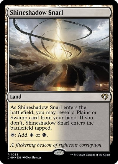 Shineshadow Snarl (Commander Masters) Near Mint