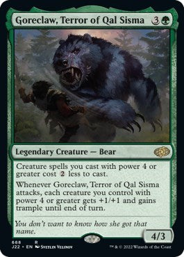 Goreclaw, Terror of Qal Sisma (Jumpstart 2022) Near Mint